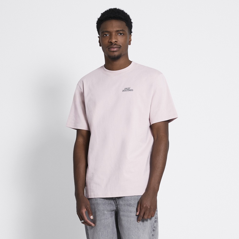 Printed tee "West" Dusty Pink
